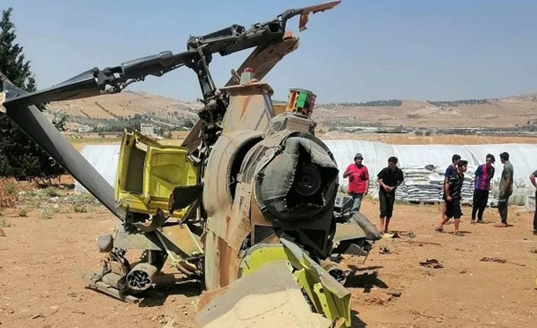 صورة مقتل طيار أردني بتحطم طائرة مروحية عسكرية تابعة لسلاح الجو الأردني