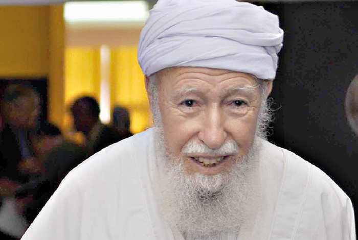 صورة هيئة علماء المسلمين في العراق تنعى الشيخ “محمد الطاهر آيت علجت”