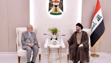 صورة خرازي ينقل لاتباع إيران في العراق: الفرصة مواتية لوضع وحدة الطائفة فوق أي اعتبار