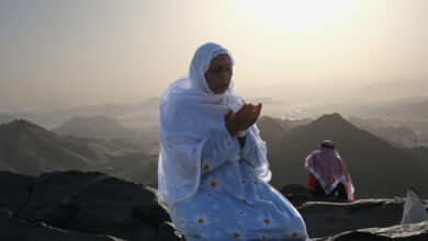 صورة مليونا حاج يلبون نداء الخالق العظيم في المسجد الحرام