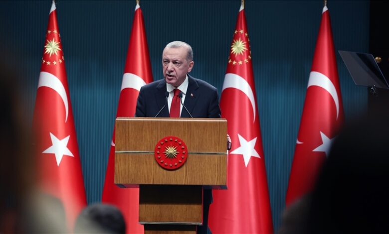 صورة الرئيس التركي أردوغان: سنعيد طرح مقترح تعديل الدستور على البرلمان