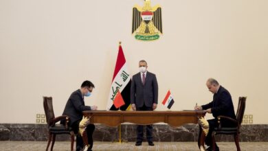 صورة المتحدث باسم الحكومة الحالية باسم العوادي: 90% من اتفاقيات العراق مع دول المحيط لم تتحقق