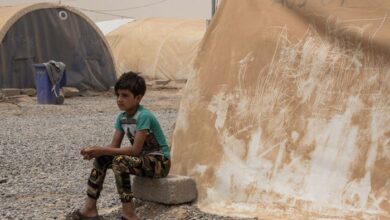 صورة “يونامي” تفقد ضميرها ومهنيتها أمام الضحايا من أطفال العراق