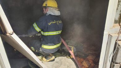 صورة مديرية الدفاع المدني في النجف: تسجيل أكثر من 700 حريق منذ بداية العام الحالي