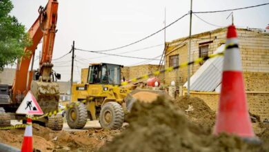 صورة محافظ القادسية: تخصيصات المحافظة من الموازنة غير كافية لإتمام المشاريع