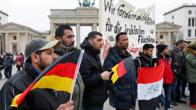 صورة تزايد عدد اللاجئين العراقيين في أوروبا يفند مزاعم السوداني عن الاستقرار السياسي