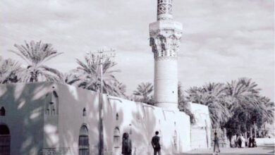 صورة ازدراء واستهجان شعبي ومعماري لبشاعة هدم جامع السراجي في البصرة