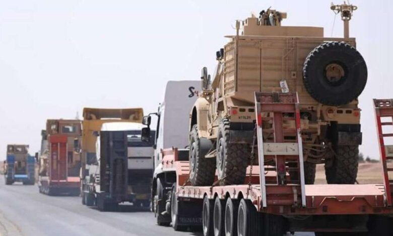 صورة الجيش الأمريكي يرسل تعزيزات عسكرية إلى سوريا قادمة من العراق