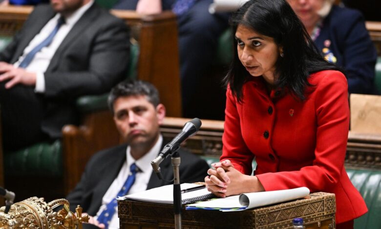 صورة وزيرة الداخلية البريطانية: الحرس الثوري الإيراني أكبر تهديد لأمننا القومي