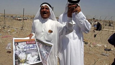 صورة الغطرسة الأمريكية تحول دون تحقيق العدالة في جرائم سجن أبوغريب