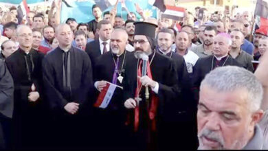 صورة مسيحيون يقفون بوجه التغيير الديموغرافي لمدينة الموصل من قبل ميليشيا الحشد