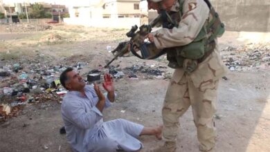 صورة من يسأل عن ضحايا احتلال العراق في اليوم العالمي لضحايا الإرهاب؟