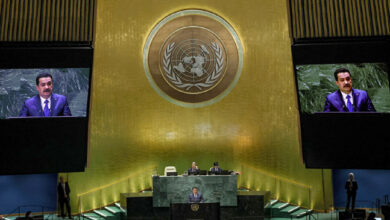 صورة السوداني ينقل عروضه الإعلامية الملفقة إلى الأمم المتحدة