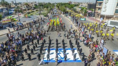 صورة أداة احتلال العراق من الميليشيات لن تكون وسيلة ضاربة لاحتلال فلسطين