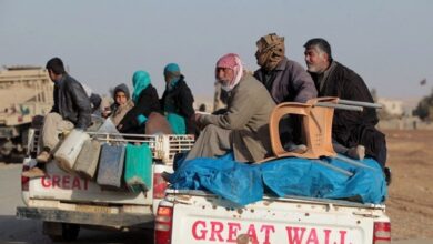 صورة الميليشيات المسلحة تمنع عودة النازحين إلى مناطقهم في محافظة صلاح الدين