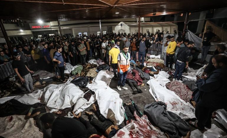 صورة الميثاق الوطني العراقي: جرائم الحرب التي يرتكبها الاحتلال هدفها تهجير وإبادة أهالي غزة