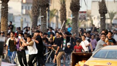 صورة هيئة علماء المسلمين: العراقيون مصرون على علوّ سقف مطالبهم لإسقاط النظام