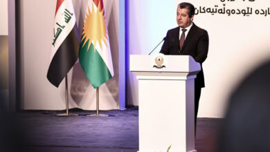 صورة البارزاني يتهم الميليشيات بتهريب المخدرات إلى شمال العراق