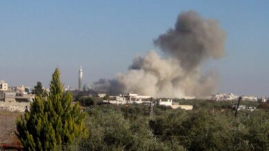 صورة هيئة علماء المسلمين في العراق تدين عدوان النظام على مدن الشمال السوري المحرر