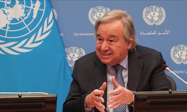 صورة أنطونيو غوتيريش: هجمات حماس لم تأت من فراغ لأن الشعب الفلسطيني يعاني منذ عقود