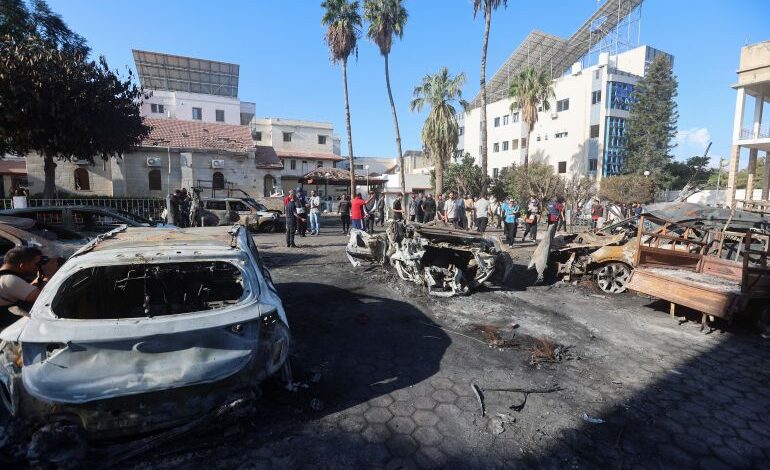 صورة منظمة الصحة العالمية: واقع مستشفيات غزة كارثي ويهدد الصحة العامة