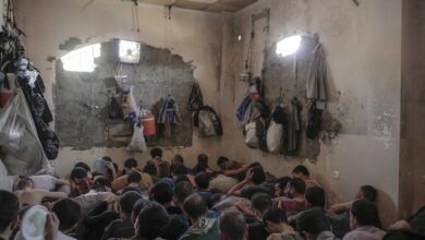 صورة المركز الاستراتيجي لحقوق الإنسان: الاكتظاظ في بعض السجون وصل إلى 300 بالمائة