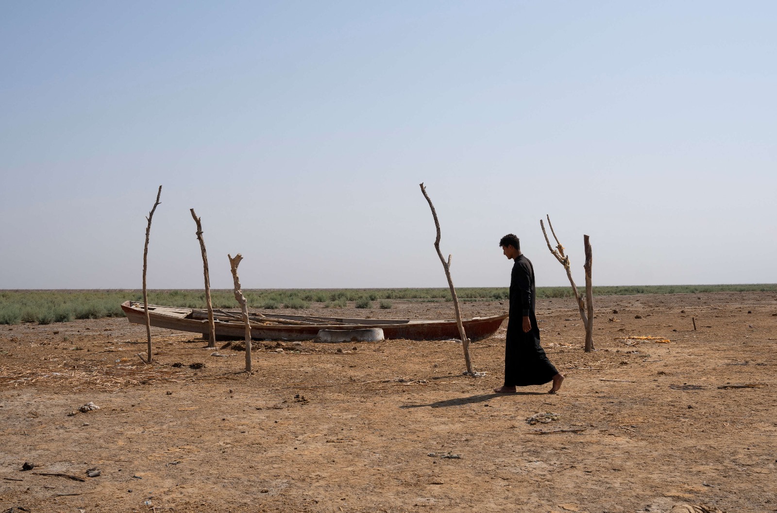 الجفاف يحيل الأهوار إلى أرض قاحلة