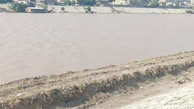 صورة تغير لون مياه نهر دجلة.. ومصادر ترجع السبب لفتح سدة سامراء بعد سقوط الأمطار