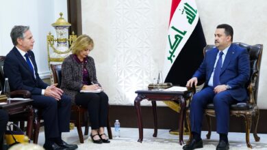 صورة بلينكن: السوداني اتخذ إجراءات لمنع الهجمات ضد المصالح الأمريكية