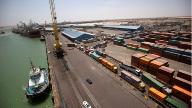 صورة مديرية منفذ ميناء أم قصر: ضبط 4 حاويات مخالفة لشروط وضوابط الاستيراد