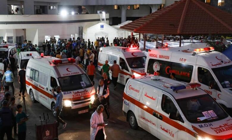 صورة هيومن رايتس ووتش: “إسرائيل” لم تقدم أي دليل يبرر استهداف مستشفى الشفاء