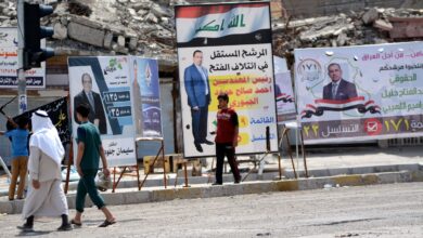 صورة مفوضية الانتخابات: رصدنا 400 مخالفة في دعايات المرشحين
