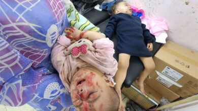 صورة حرب الإبادة اللاأخلاقية تصل إلى الأطفال الخدج في مستشفيات غزة