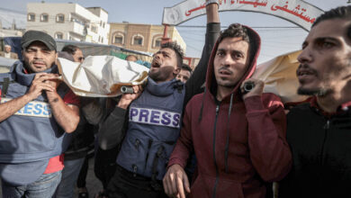 صورة جرائم الحرب حولت مستشفى الشفاء في غزة إلى منطقة موت