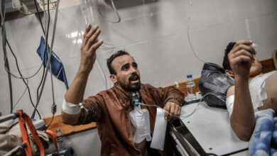 صورة حرب الإبادة اللاإنسانية تصيب القطاع الصحي في غزة بالانهيار