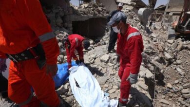 صورة بعد أكثر من 6 سنوات.. رفات الكثير من ضحايا الموصل ما زالت تحت الأنقاض.