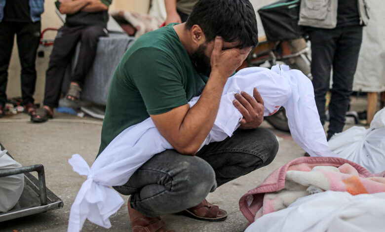 صورة منظمة الصحة العالمية: مقتل طفل كل 10 دقائق في قطاع غزة