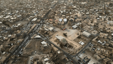 صورة ميليشيات الحشد تستولي على أراض تعود ملكيتها لمواطنين من مدينة الموصل