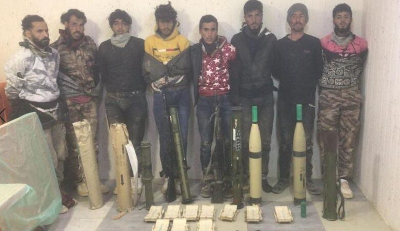 صورة الجيش الأردني: ضبط صواريخ ومقتل مهربين على الحدود مع سوريا