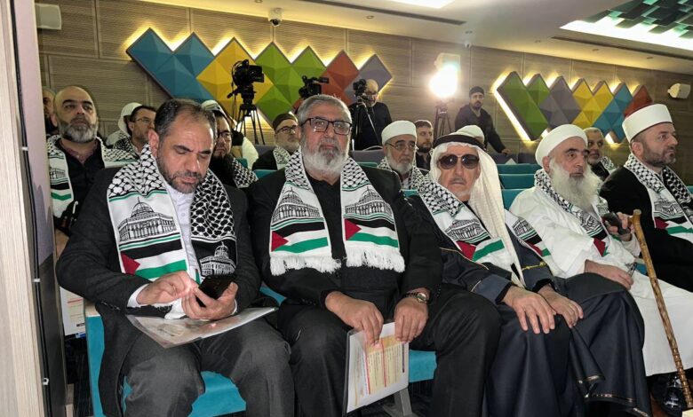 صورة انطلاق فعاليات الملتقى الدولي الثالث لمؤسسات العلماء نصرةً لطوفان الأقصى