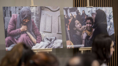 صورة لم يعد هناك مستشفيات عاملة في غزة بعد أن أصبحت حمام دم