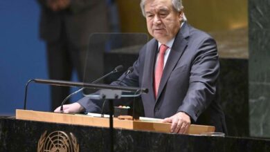 صورة صراع داخل مجلس الأمن من أجل وقف إطلاق النار في غزة تحت ضغط غوتيريش