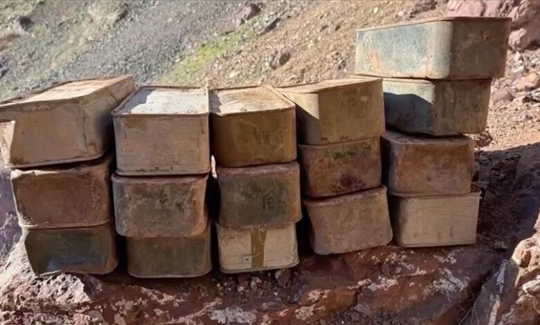 صورة الجيش التركي يضبط ذخائر لتنظيم بي كا كا المنصف إرهابيًا شمالي العراق