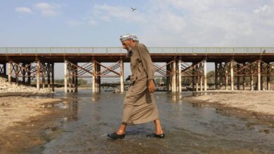 صورة العراق ضمن المنطقة الحمراء في أخطر مؤشر للإجهاد المائي العالمي