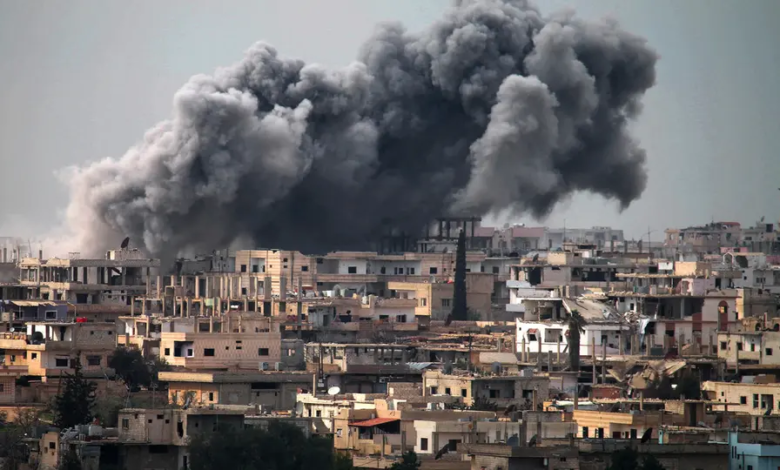 صورة “إسرائيل” تستهدف موقعين عسكريين للنظام في ريف محافظة درعا جنوبي سوريا