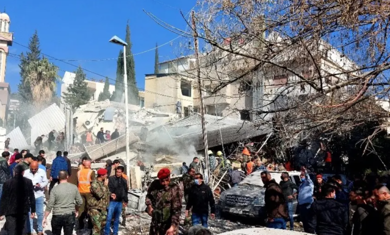 صورة رويترز: مقتل 5 بينهم 4 في الحرس الثوري الإيراني في قصف استهدف دمشق