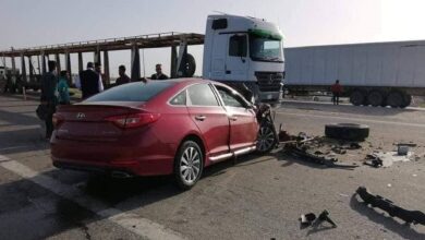 صورة مصدر أمني: مصرع 3 أشخاص وإصابة 13 آخرين بحوادث سير في بغداد ونينوى