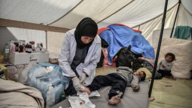 صورة مستشفيات غزة بلا دواء بعد انهيار القطاع الصحي جراء حرب الإبادة المستمرة