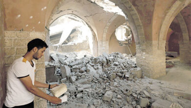 صورة لماذا تصمت “اليونسكو” على تدمير المسجد العمري الكبير في غزة