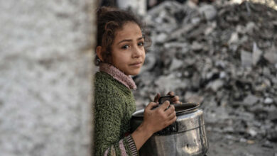 صورة الأمم المتحدة: مليون نازح في رفح ينامون في العراء بلا طعام